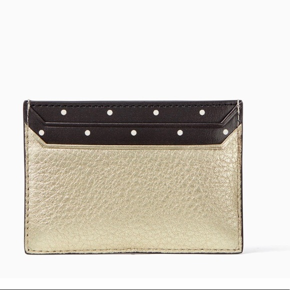 Kate Spade Dotted Card Holder - Picture 2 of 3
